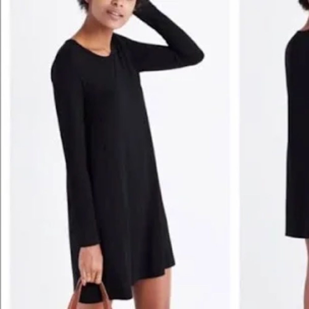 Madewell Super Soft Cotton Longsleeve Jersey Dress